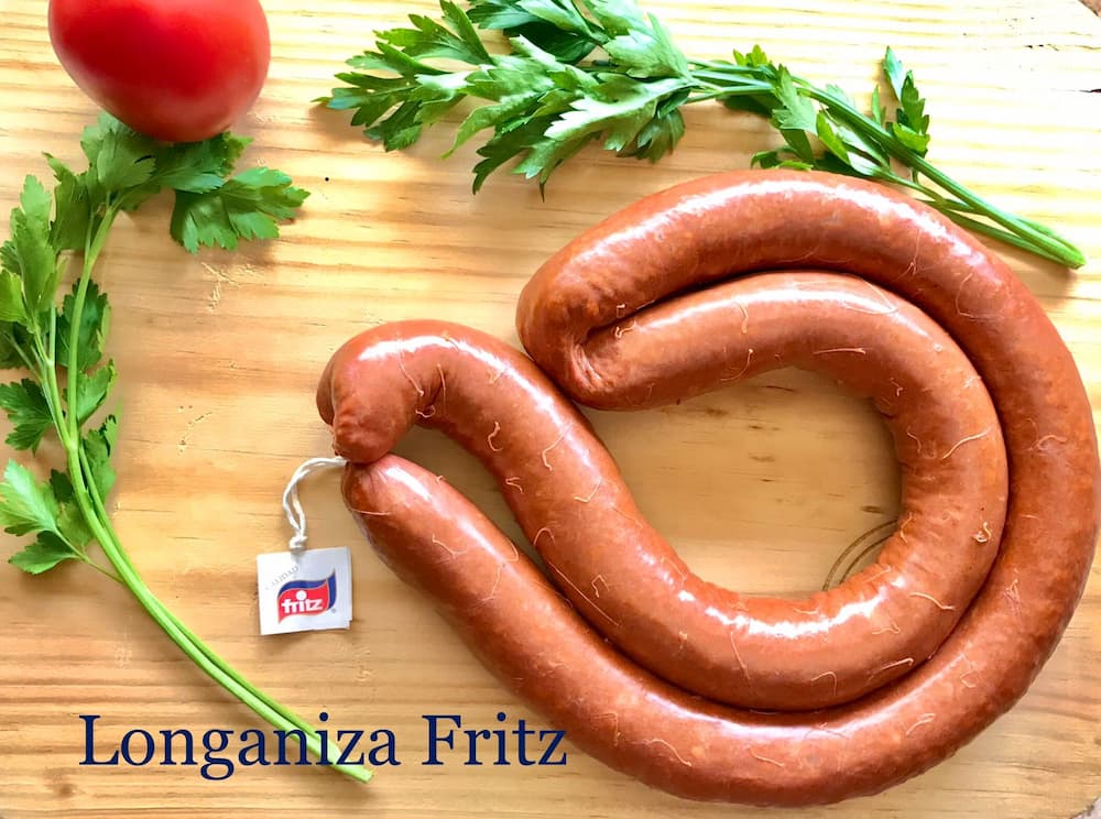 longaniza ahumada de cerdo Fritz